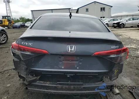 2022 Honda Civic Sport from USA, damaged, VIN 2HGFE2F51NH539242